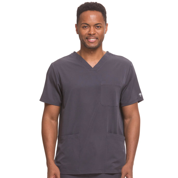 HH-Works-2590-Matthew-4-Pkt-Back-Yoke-Mens-V-Neck-Scrub-Top