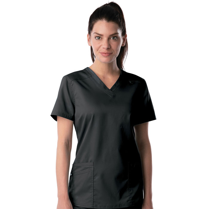 Landau-Proflex-Womens-Modern-V-Neck-Tunic-4160