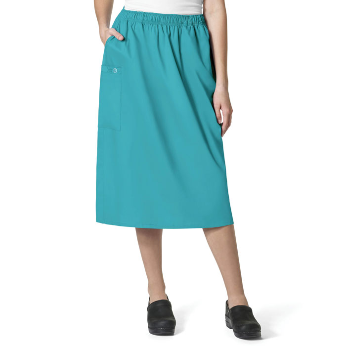 WonderWink-WonderWORK-701-Women's-Pull-On-Cargo-Skirt