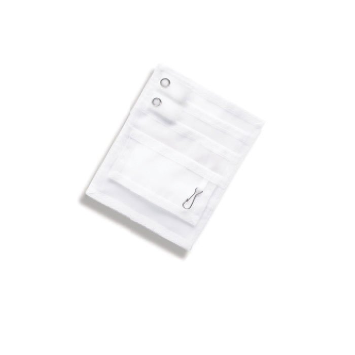 97086W - Deluxe Pocket Organizer with Colored Tab - White Tab