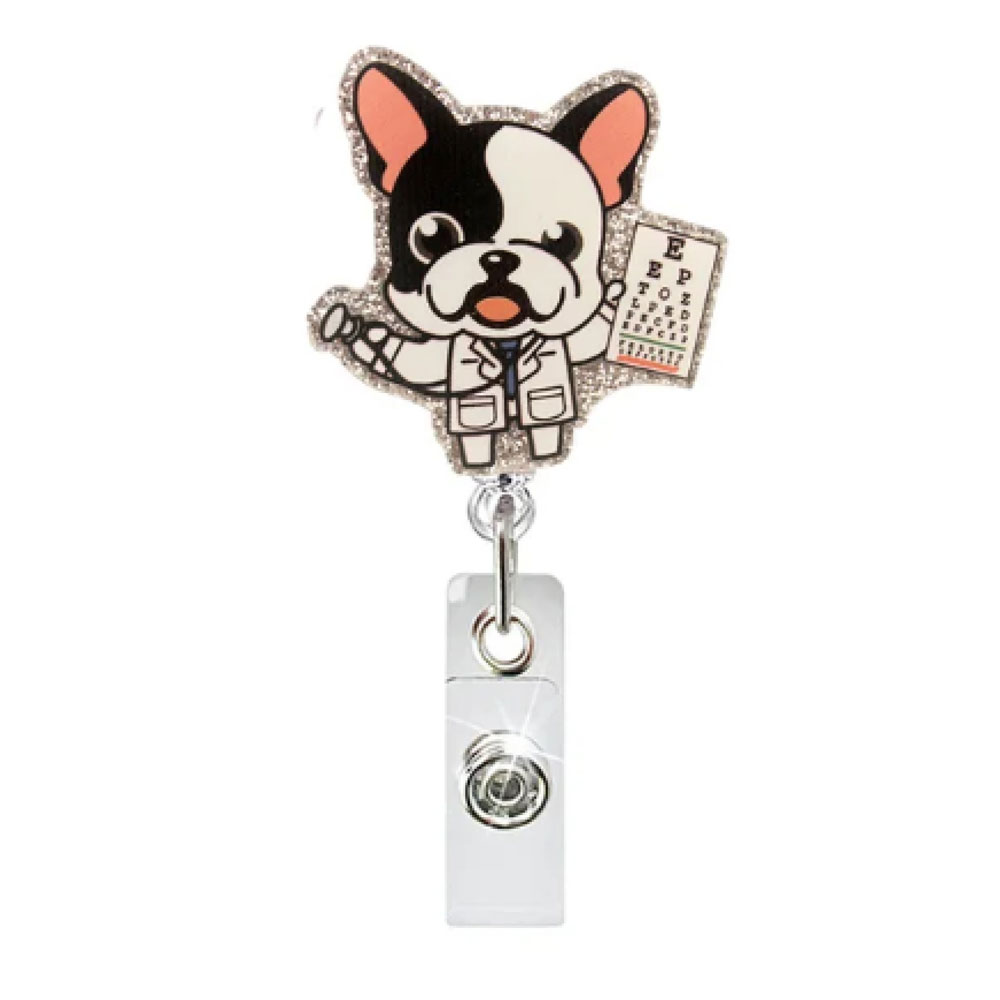 BR-DRFR - Retractable Badge Reel - DOCTOR FRENCHY