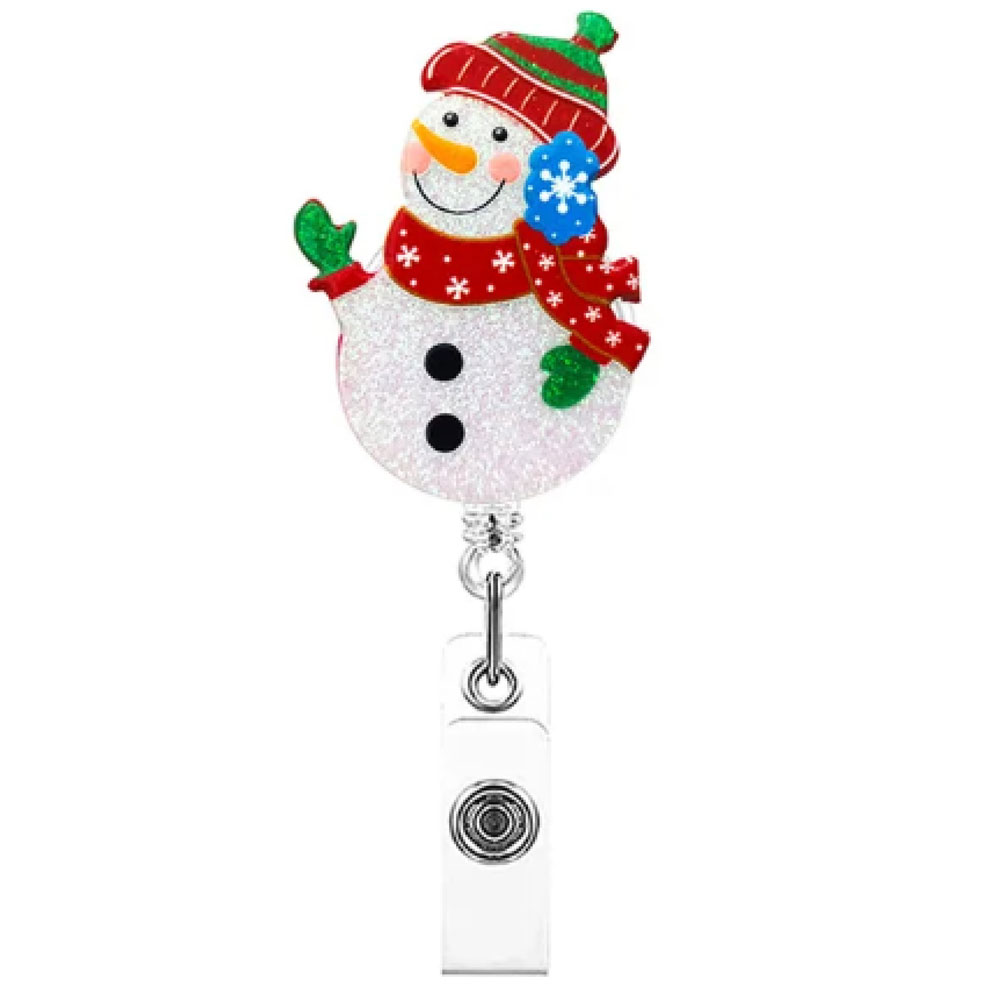 BR-MRSM - ID Badge Holder - MR SNOWMAN