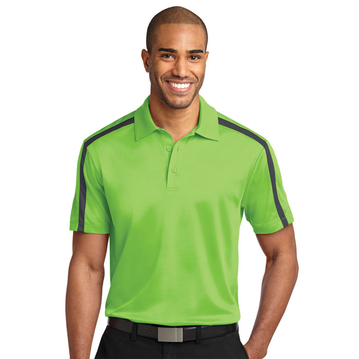 Port-Authority-K547-Mens-Silk-Touch-Performance-Colorblock-Stripe--Polo