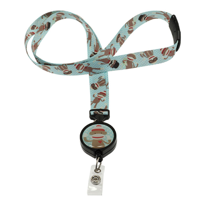 ID Avenue Ribbon Lanyard with Badge Reel - BEG-0002