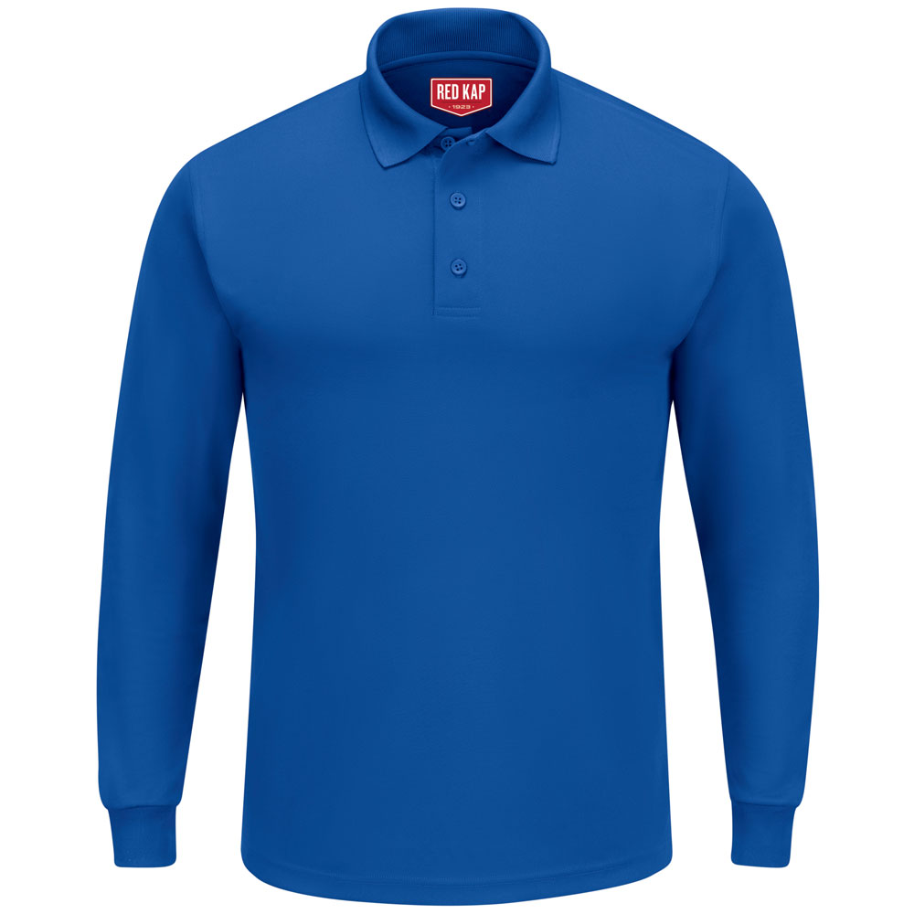 Red-Kap-SK6L-Mens-Long-Sleeve-Performance-Knit®-Polo