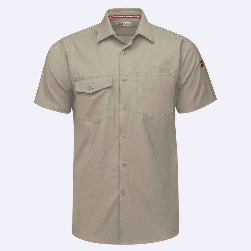 RedKap®-TSM2-Mens-Cooling-Short-Sleeve-Work-Shirt