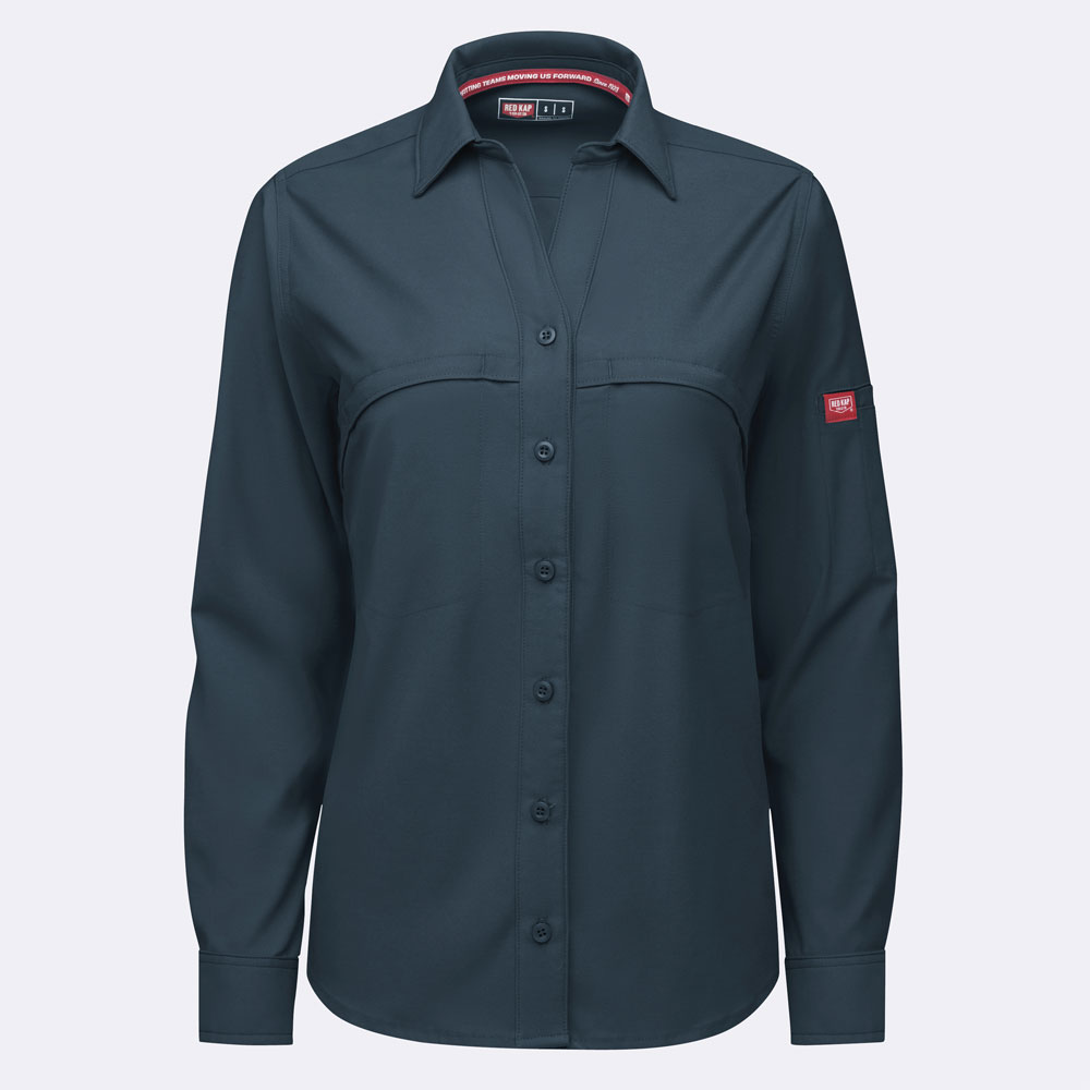 RedKap®-TSW3-Ladies-Cooling-Long-Sleeve-Work-Shirt