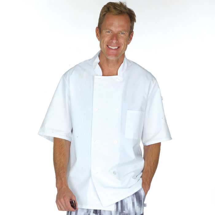 Five Star - 18001-011 - Short Sleeve Chef Jacket