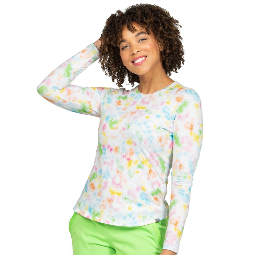 Zavate - Ladies Bella Brushed Knit Printed Tee - 1155-BRTE - Brights Tee