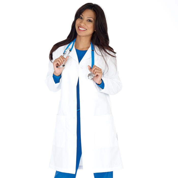 Nurse Costume for Women White Lab Coat Doctor Costume Halloween Outfit  Include Coat Hat Stethoscope Socks Glasses