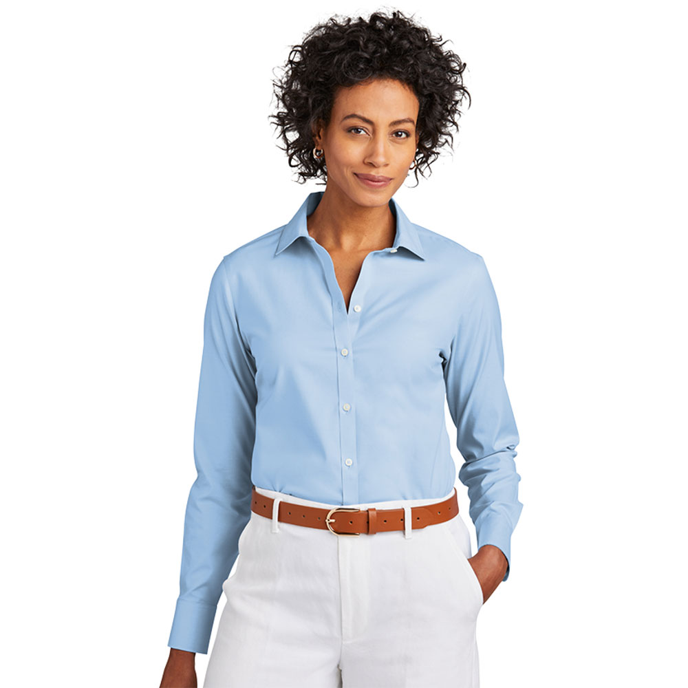 Brooks-Brothers-BB18001-Ladies-Wrinkle-Free-Stretch-Pinpoint-Shirt