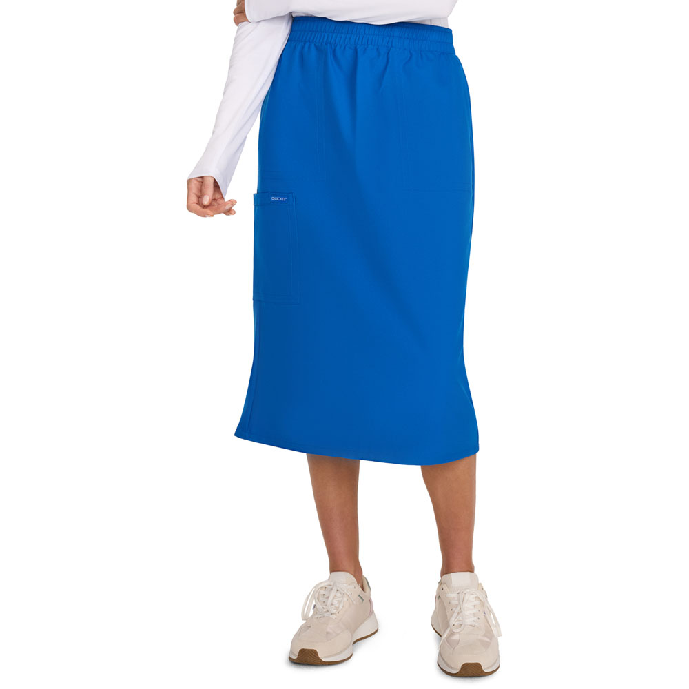 Cherokee-Workwear-Originals-Ultra-CK563A-Ladies-Elastic-Waist-Skirt