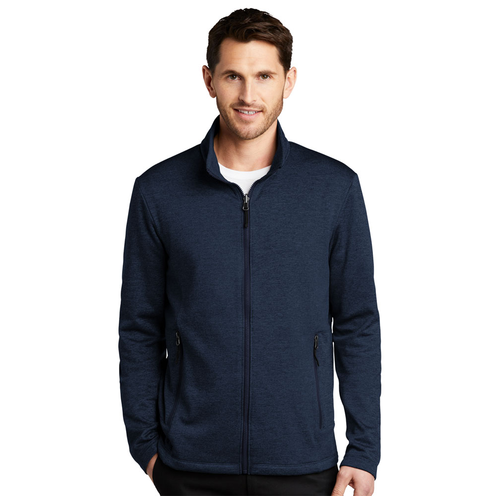 Port-Authority-F905-Mens-Collective-Striated-Fleece-Jacket