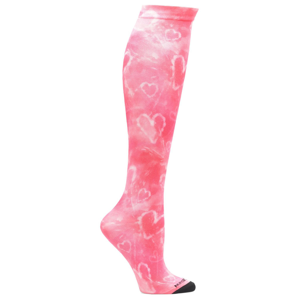 Nurse-Mates-Ladies-Compression-Socks-360-NA0047199-Tie-Dye-Hearts