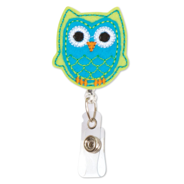 OWL-66 - ID Badge Holder - Owl