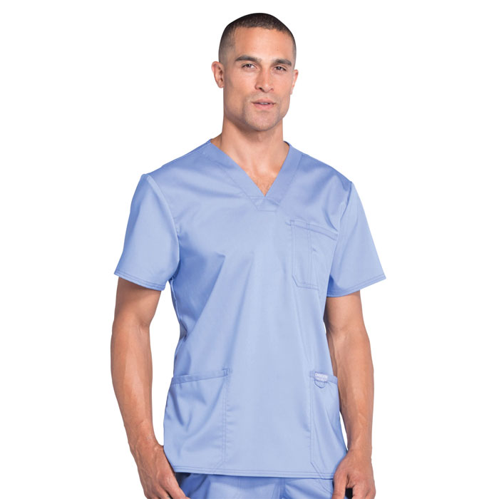 Workwear-Revolution-WW670-Men's-V-Neck-Top