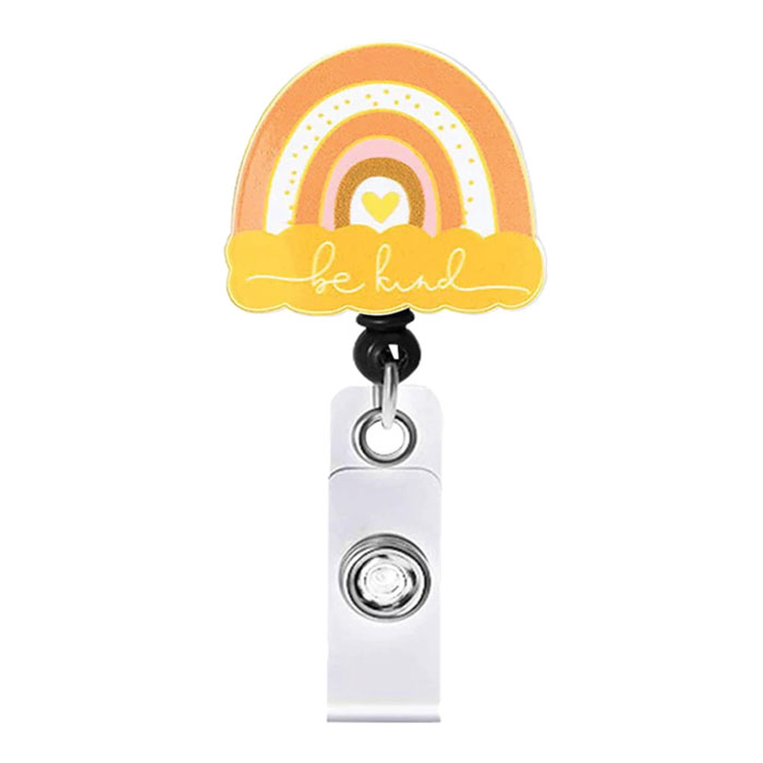 BR-BEK - Retractable Badge Reel - Be Kind